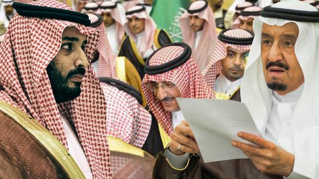 الملك سلمان وولي العد السعودي