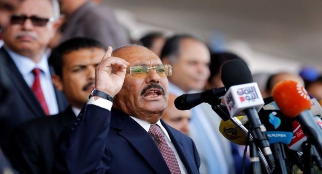 الرئيس اليمني السابق علي عبدالله صالح