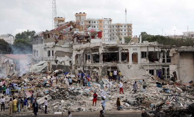 انفجار مقديشو في الصومال