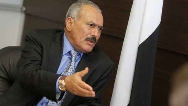 الرئيس اليمني السابق علي عبدالله صالح