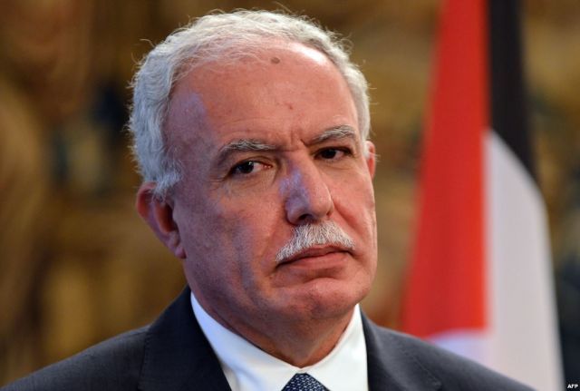 وزير الخارجية الفلسطيني رياض المالكي