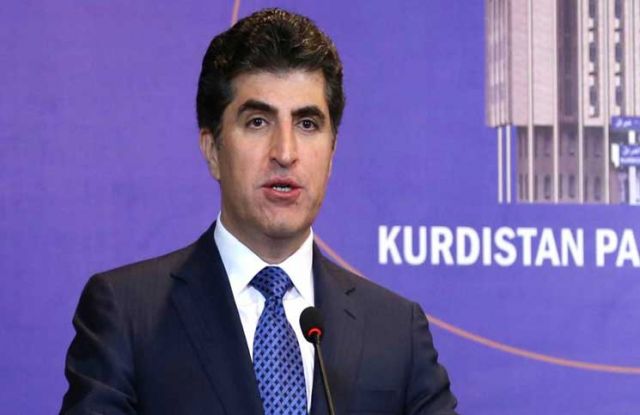 رئيس حكومة إقليم كردستان نيجيرفان بارزاني