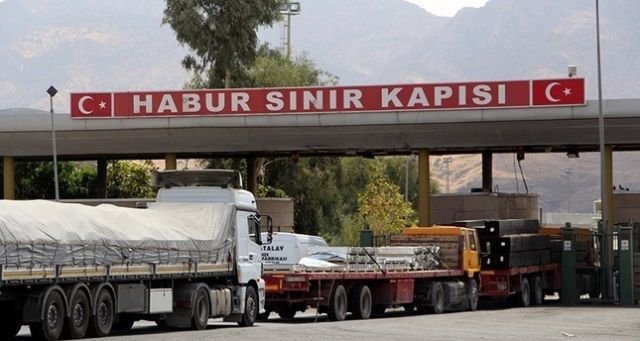 معبر خابور الحدودي بين تركيا و العراق