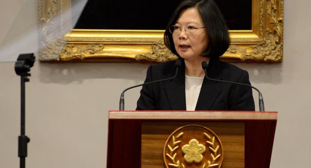 رئيسة تايوان تساي إينغ وين