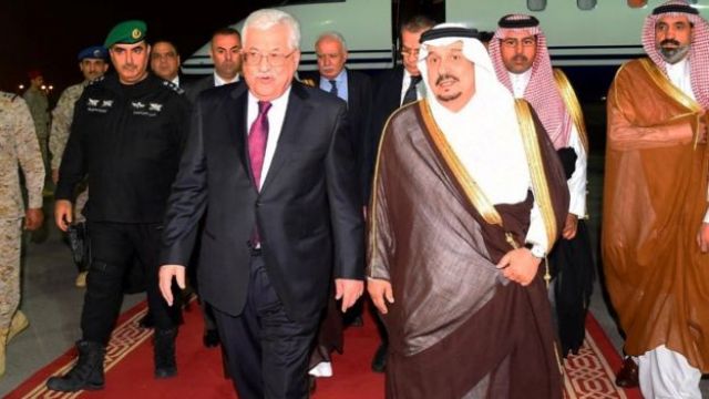 زيارة محمود عباس للسعودية