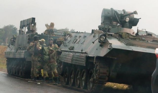 الجيش في زيمبابوي