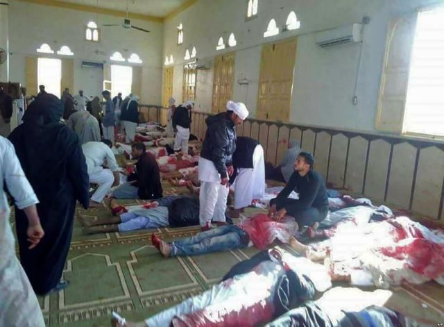 هجوم مسجد الروضة بشمال سيناء