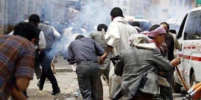مواجهات الحوثيين وقوات صالح بصنعاء