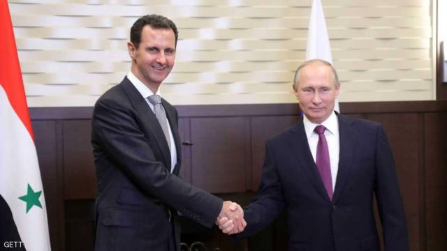 بوتين وبشار الأسد