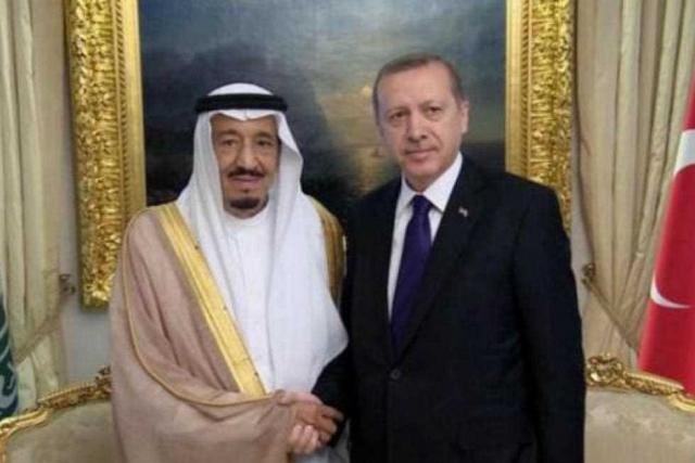 أردوغان والملك سلمان - صورة أرشيفية