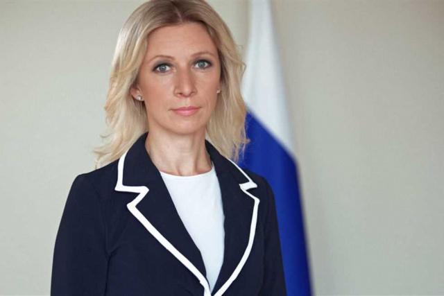 المتحدثة باسم وزارة الخارجية الروسية ماريا زاخاروفا - صورة أرشيفية