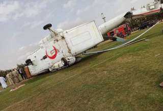 ليبيا: تحطم طائرة مروحية تقل سيولة نقدية في ترهونة