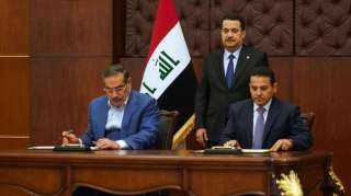 العراق يعلن توقيع اتفاق أمني مشترك مع إيران