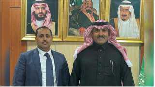 الأمين العام المساعد للمكتب السياسي يلتقي سفير المملكة العربية السعودية