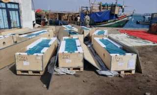 خفر السواحل يضبط سفينتين قادمتين من جيبوتي على متنها معدات اتصالات حديثة