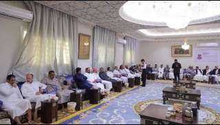 جدة: وكيل وزارة الأوقاف الشيخ مختار الرباش يؤدي واجب العزاء برحيل الداعية البارز الشيخ محمد المقرمي