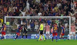 برشلونة يتأهل إلى نهائي كأس السوبر الإسباني بفوزه على أتلتيك بلباو