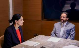 العرادة يبحث مع السفيرة البريطانية تطورات الأوضاع في الساحة الوطنية