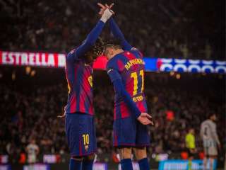 برشلونة يستعيد الصدارة بفوزه على ريال أوفييدو بثلاثية نظيف