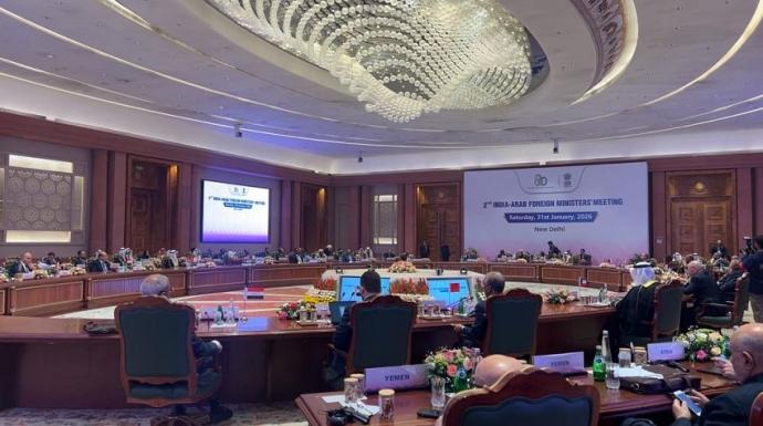 اليمن يشارك في اجتماع وزراء الخارجية العربي - الهندي