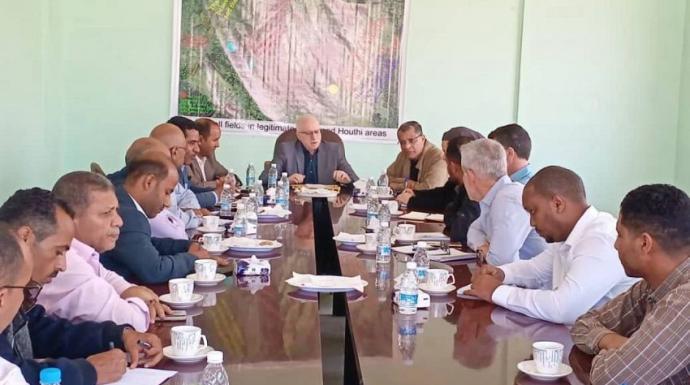 وكيل محافظة تعز يبحث مع المدير القطري لمنظمة ”أوكسفام” لبحث تدخلاتها الإنسانية في المحافظة