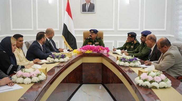 وكيل وزارة الداخلية يبحث مع وفد المنظمة الدولية للهجرة تعزيز التعاون المشترك