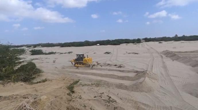 إزالة الرمال من الخط الدولي (العلم – زنجبار) وتدشين أعمال تأهيل بدلتا أبين وأحور