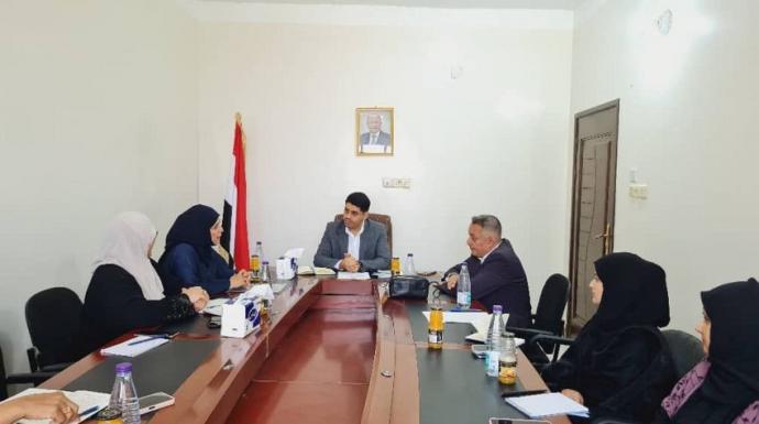 وزير حقوق الإنسان يناقش مع اللجنة الوطنية للمرأة تعزيز التنسيق المشترك في الملفات الحقوقية