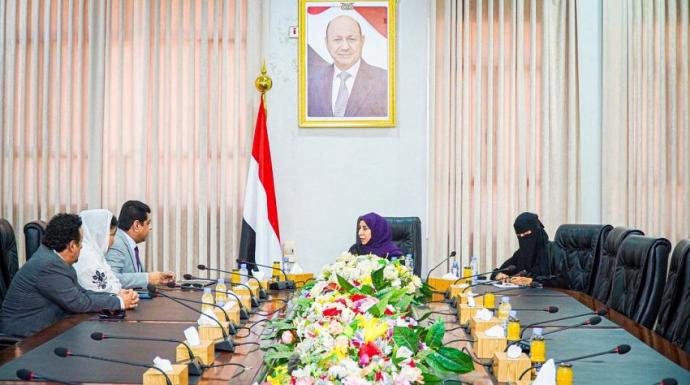 وزيرة التخطيط تبحث مع مكتب اليونيبس تعزيز التدخلات التنموية