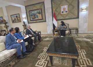 وزيرة الشؤون القانونية تبحث مع السفير الألماني تعزيز التعاون ودعم الإصلاحات القانونية والمؤسسية