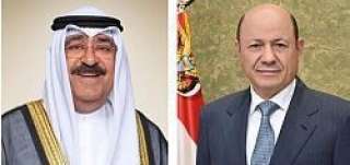 رئيس مجلس القيادة يعزي امير دولة الكويت بوفاة الشيخ عبدالله محمد الجابر الصباح